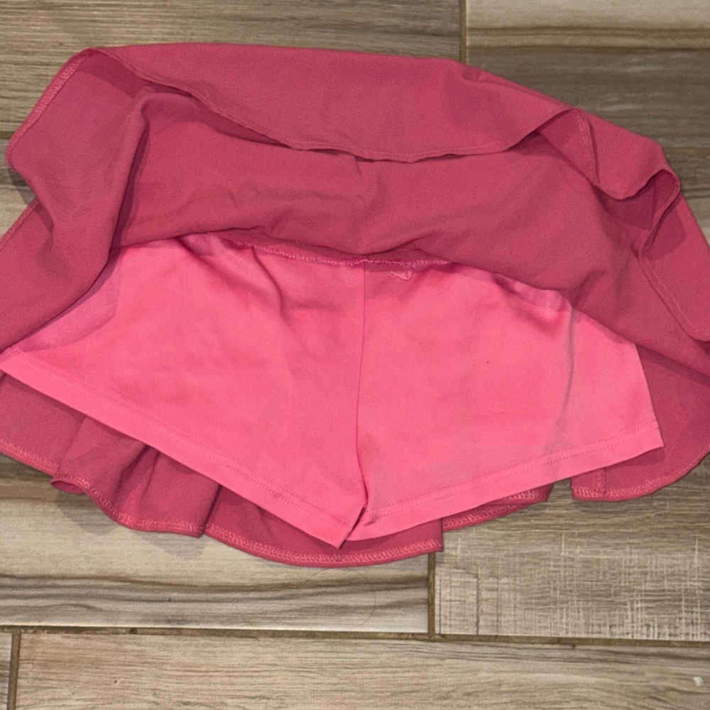 Pink Ruffled Women's Skirt - Picture 3 of 5